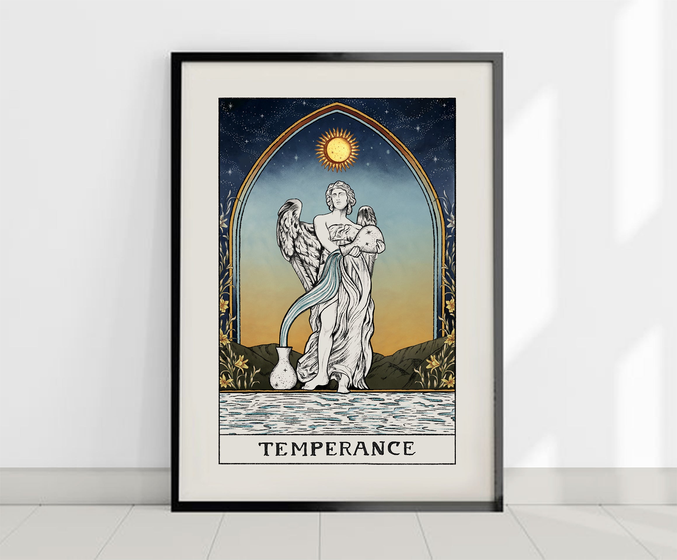 Temperance Tarot Print, From £16.00
