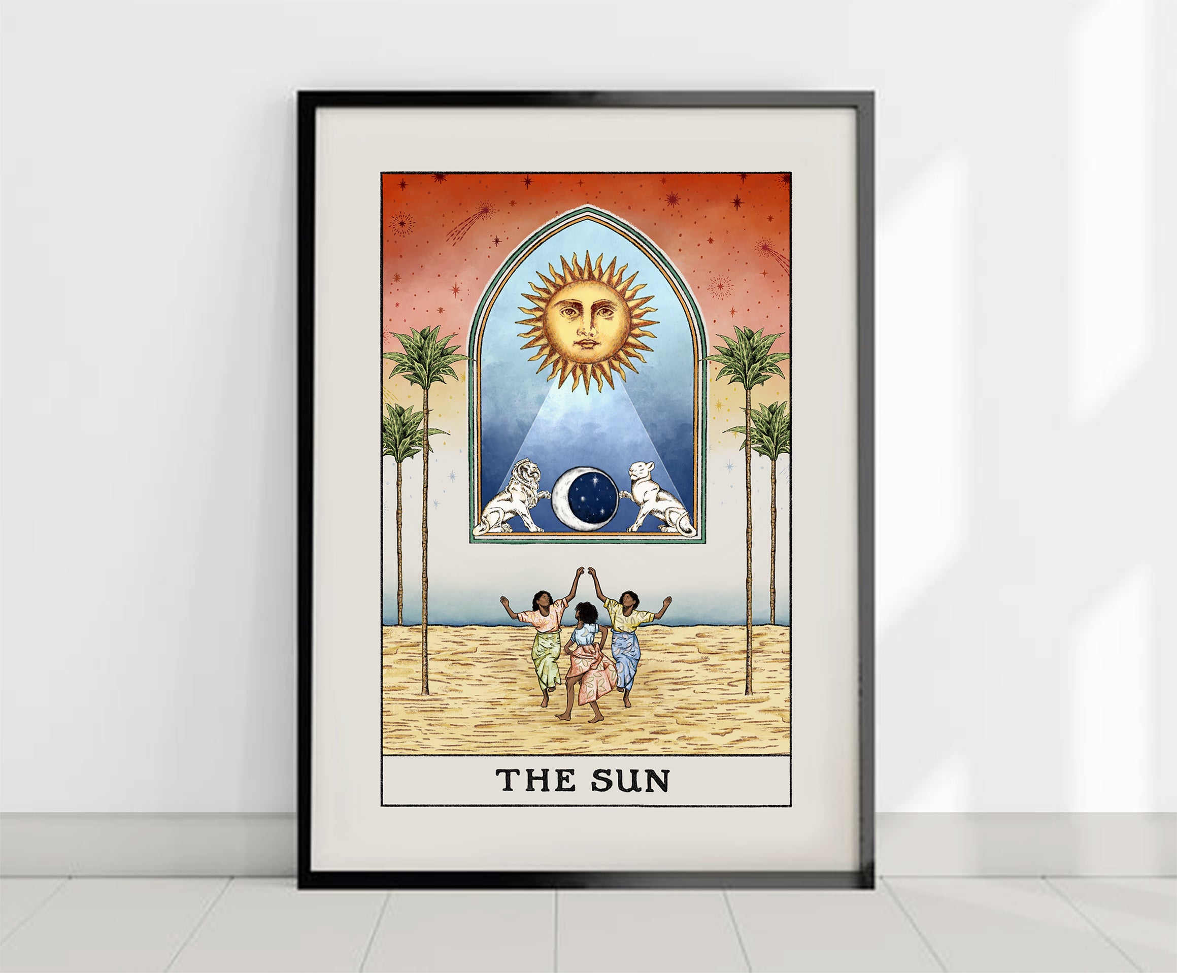 The Sun Tarot Print, From £16.00