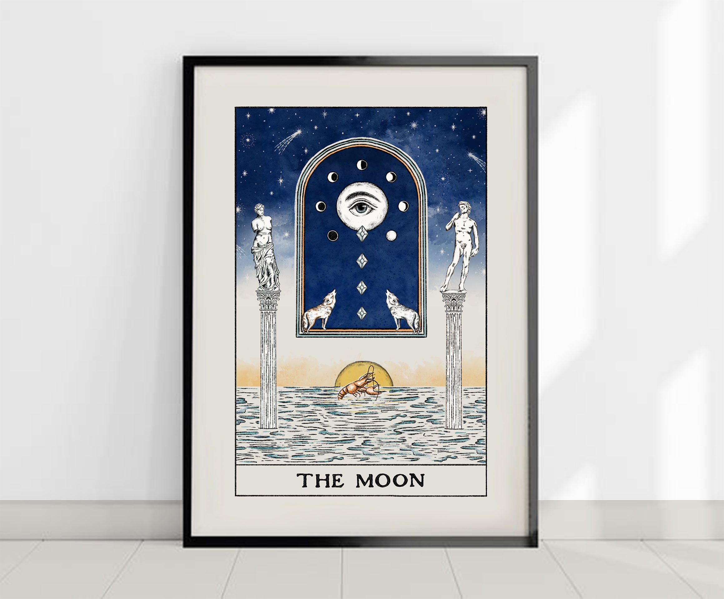The Moon Tarot Print, From £16.00